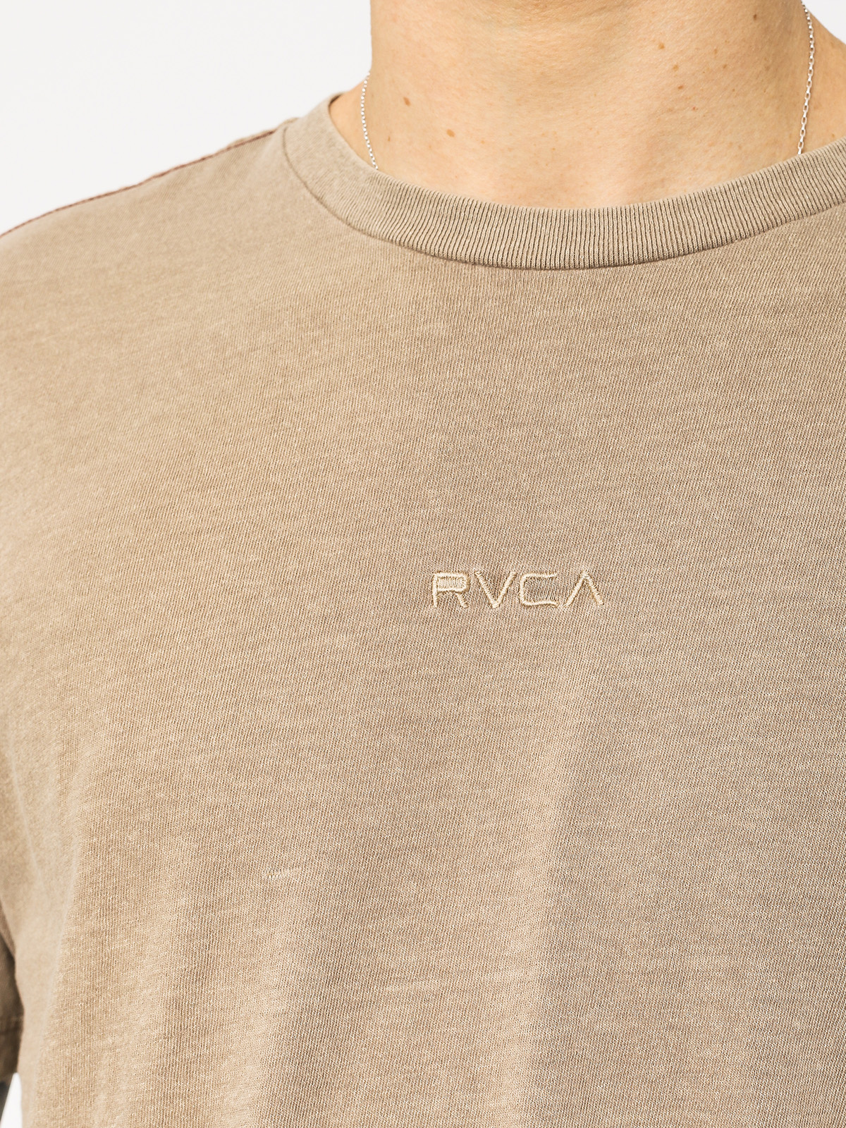 Tričko RVCA Os Pigment (dark khaki)
