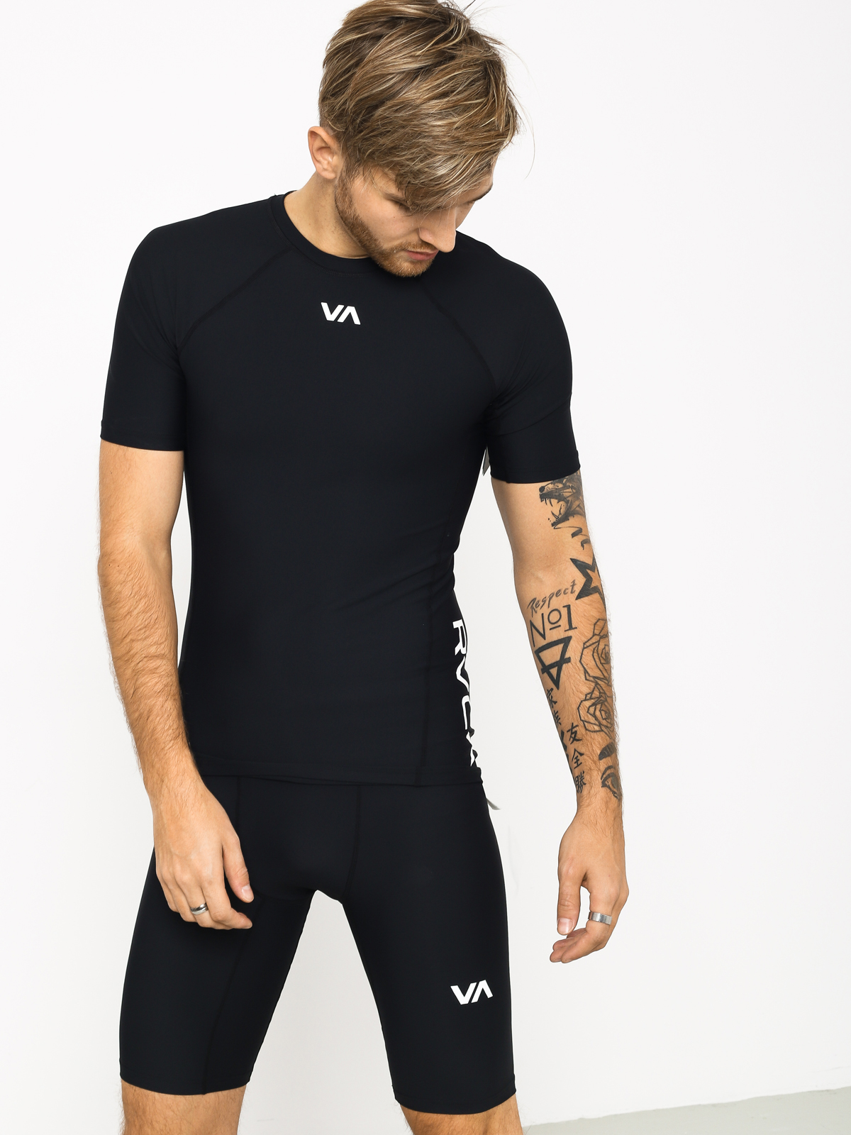 Termotričko RVCA Va Compression (black)