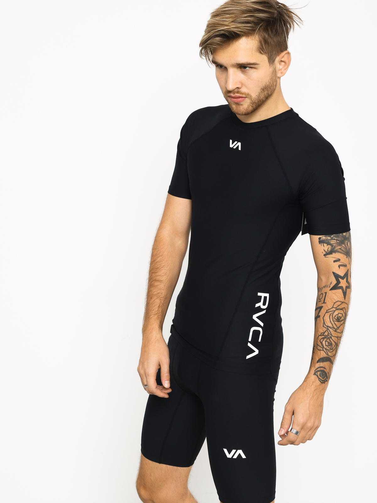 Termotričko RVCA Va Compression (black)