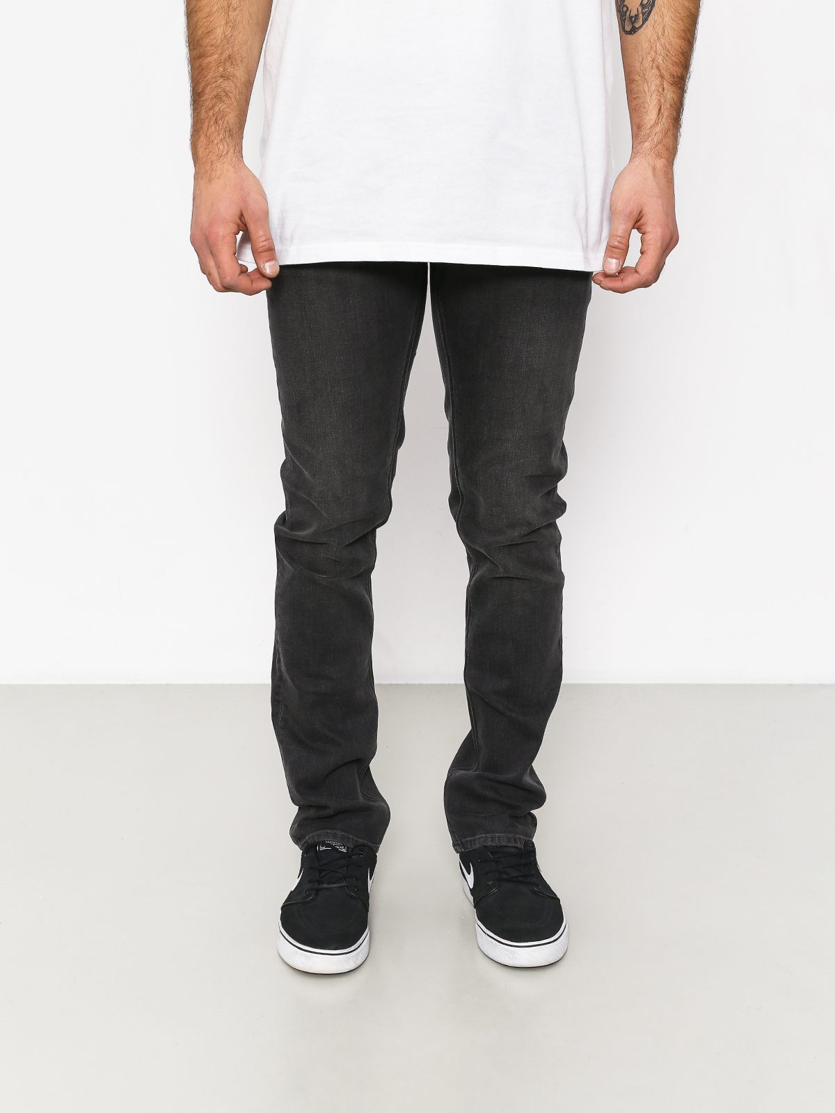 Kalhoty Volcom 2X4 Denim (bru)