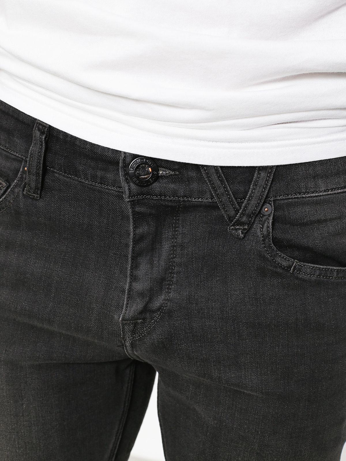 Kalhoty Volcom 2X4 Denim (bru)