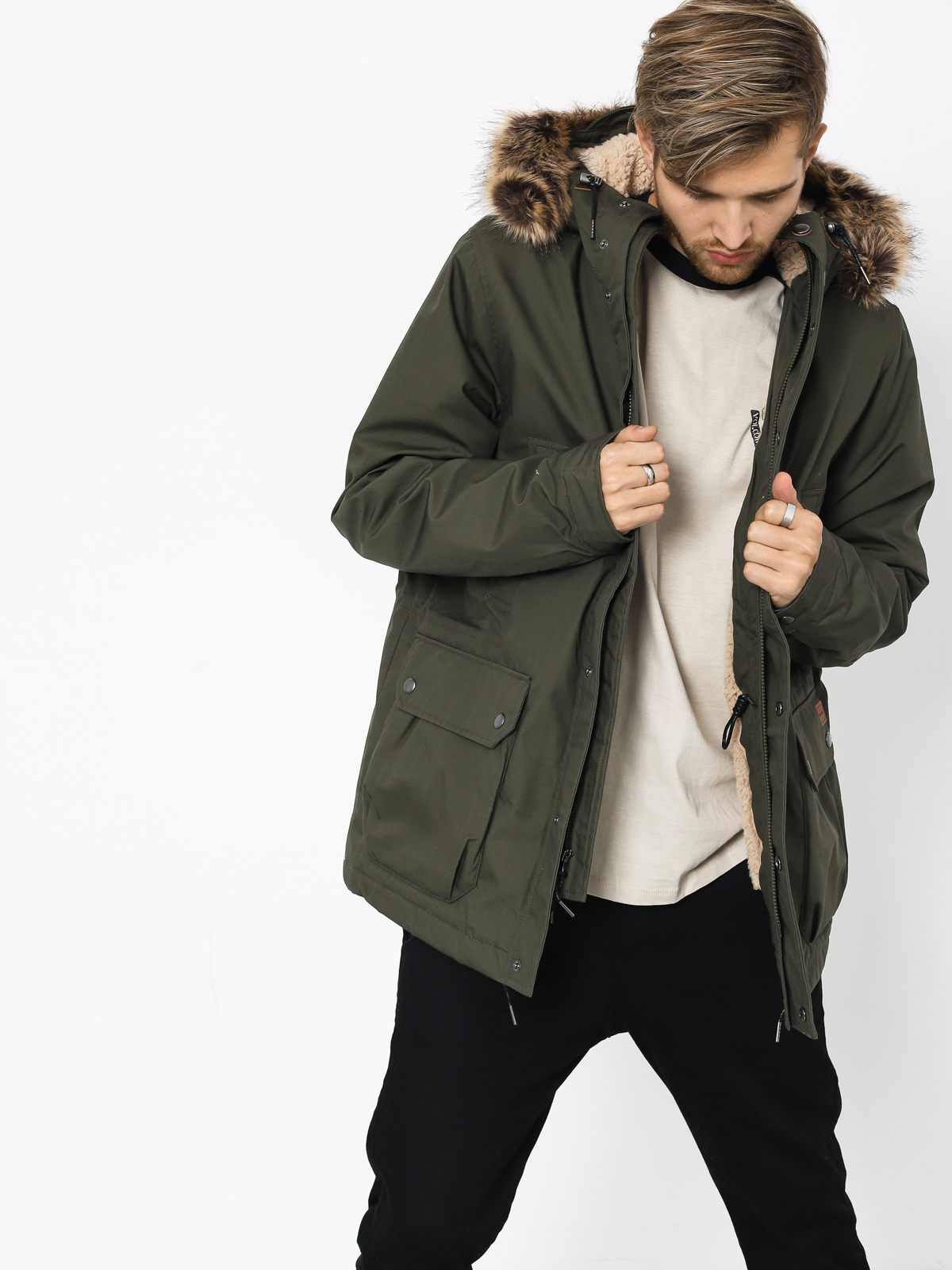 Bunda Volcom Lidward Parka (mil)