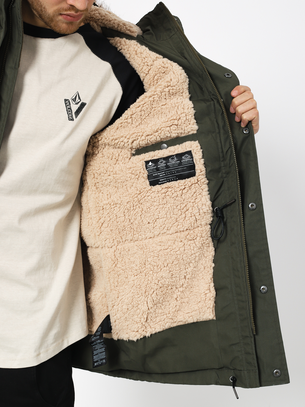 Bunda Volcom Lidward Parka (mil)