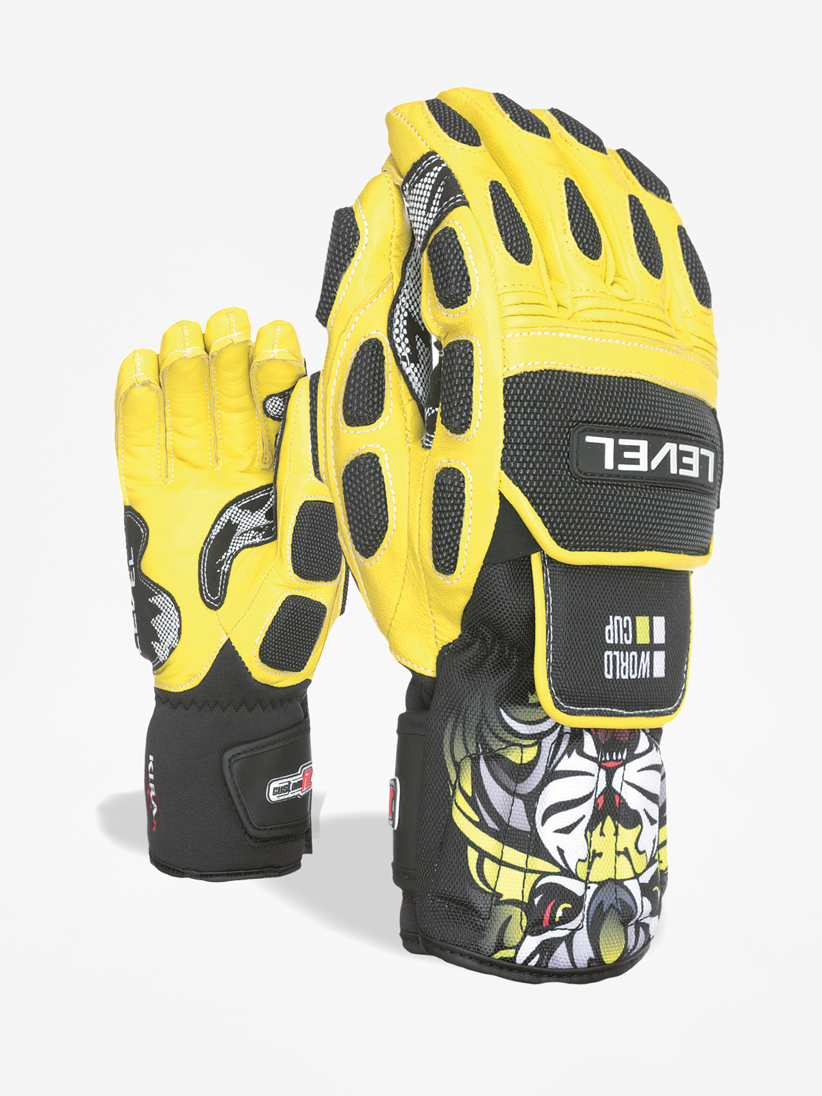 Rukavice Level Worldcup Cf (yellow)