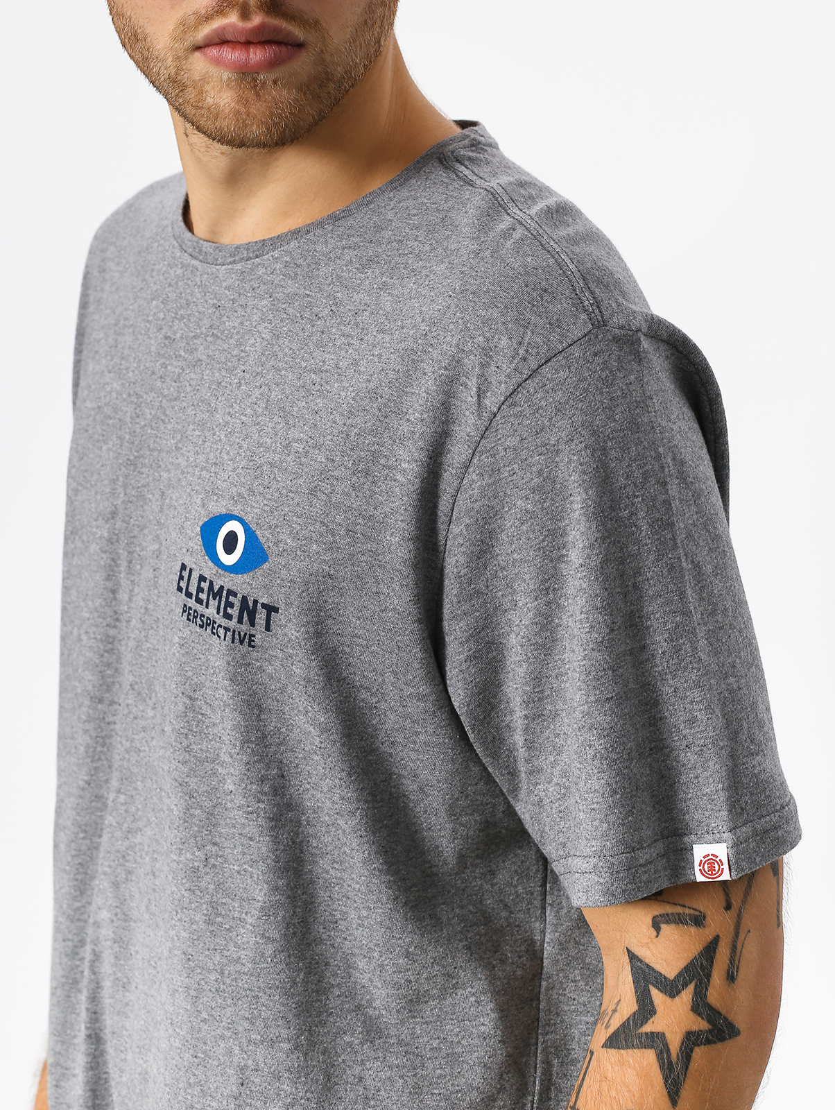 Tričko Element About Face (grey heather)