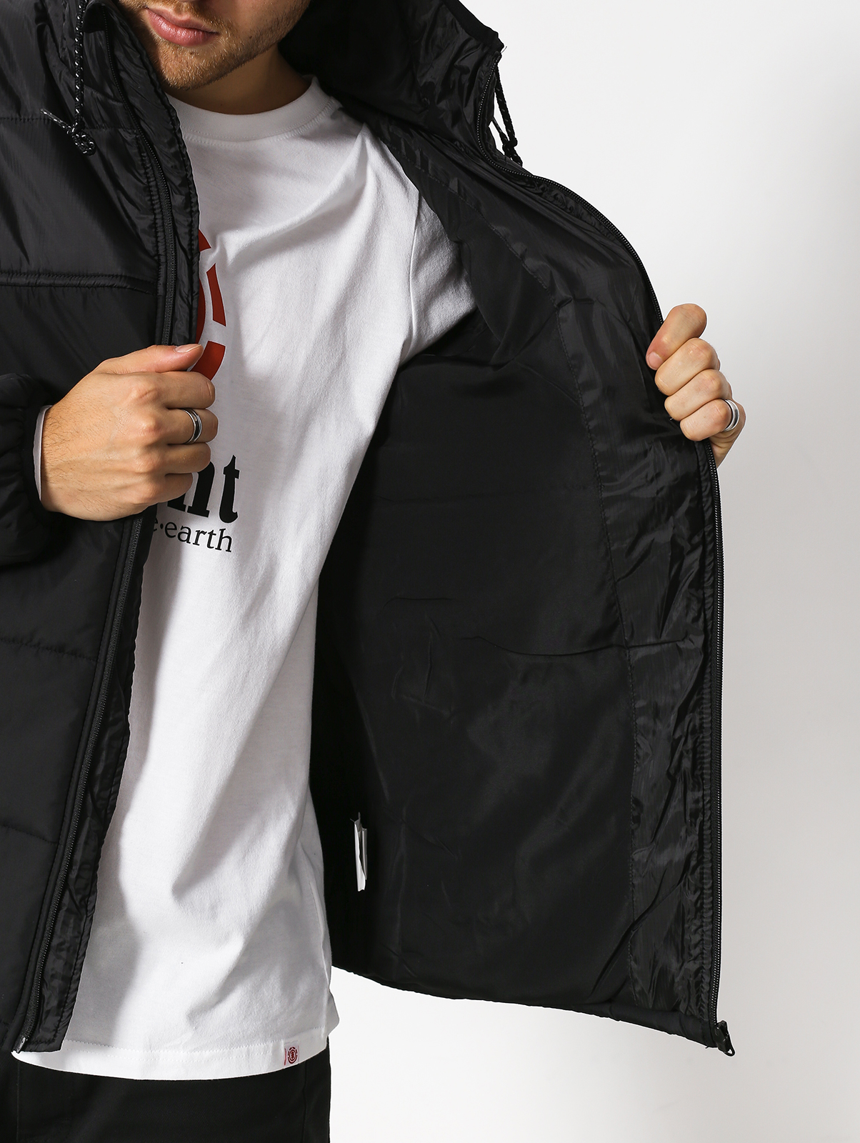 Bunda Element Alder Heavy Puff Tw (flint black)