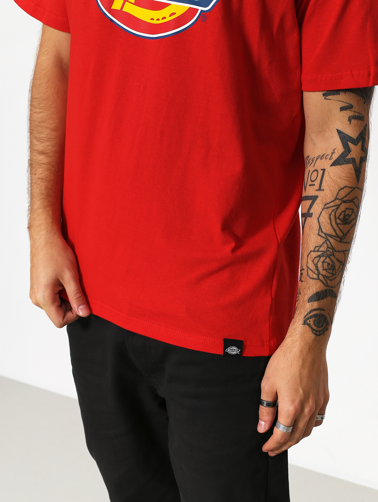Tričko Dickies Horseshoe (fiery red)