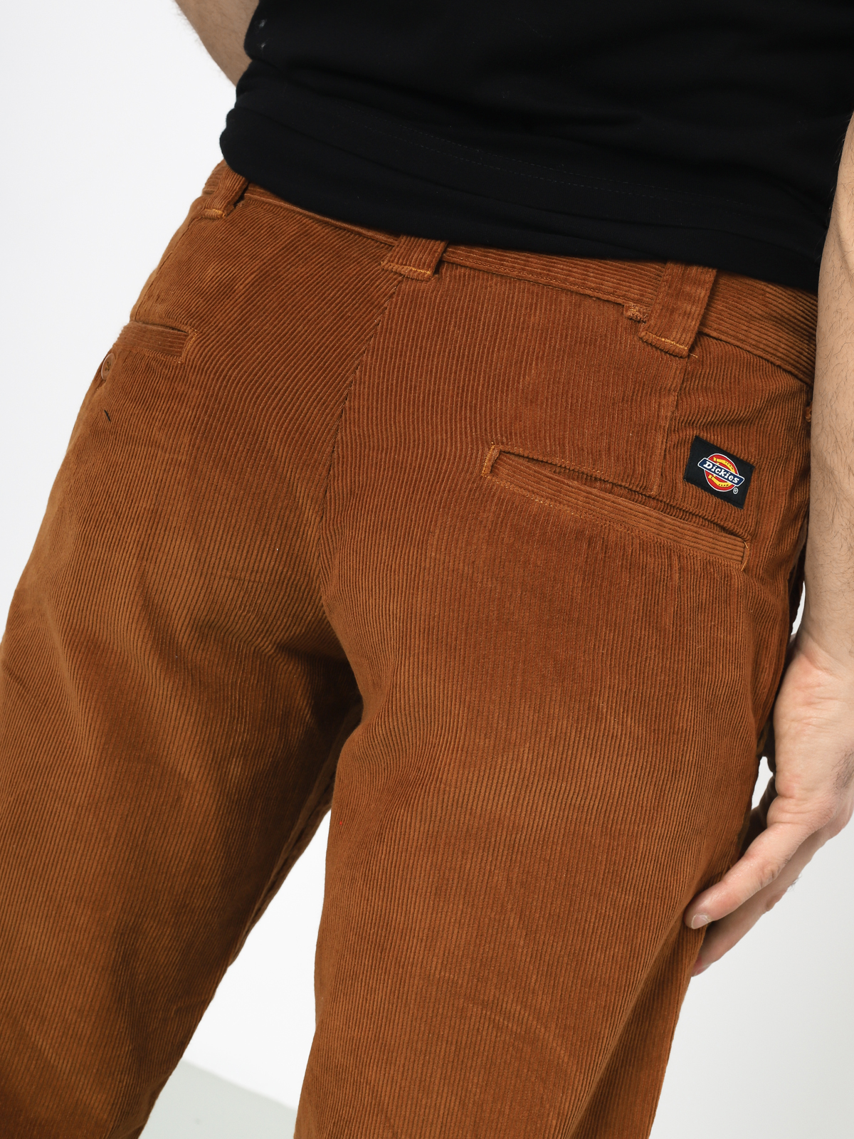 Kalhoty Dickies WP873 Cord (brown duck)