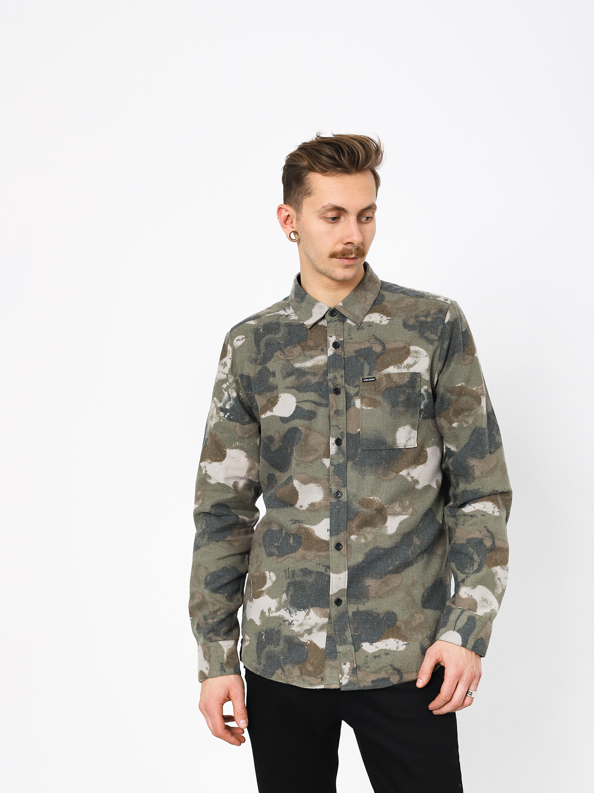 Košile Volcom Dragstone (cam)