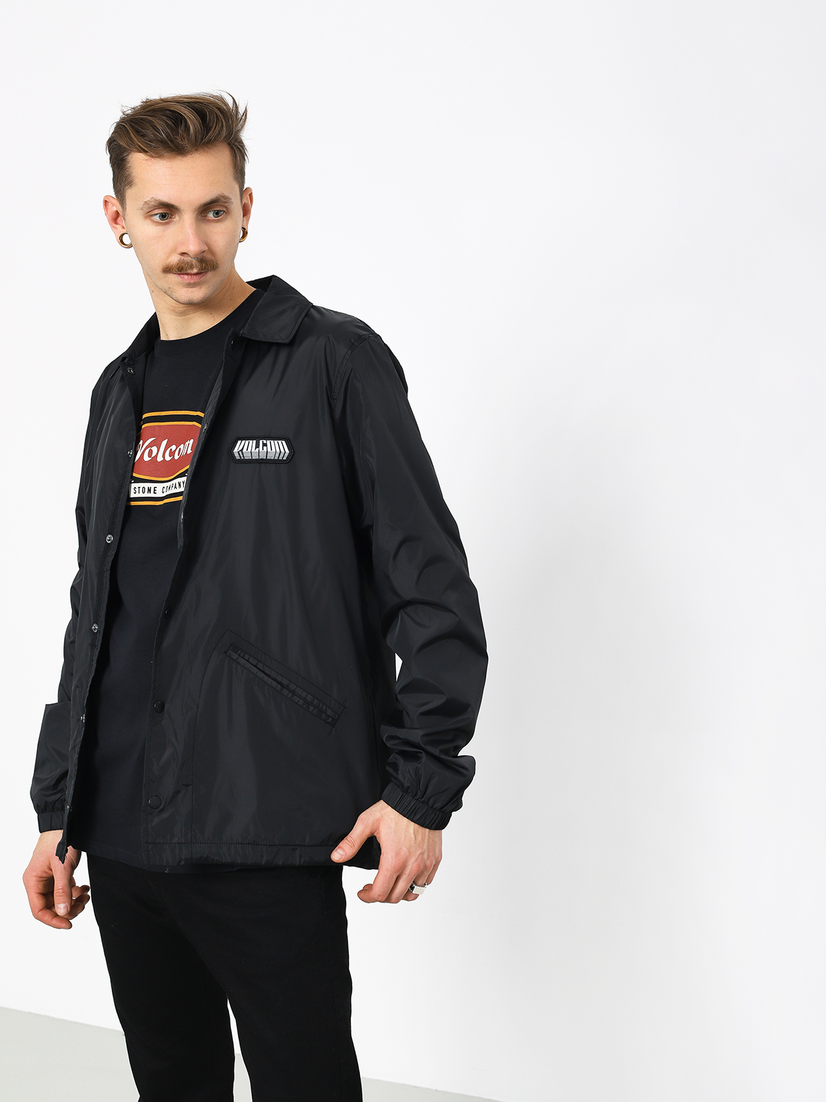 Bunda Volcom Brews Coach (blk)