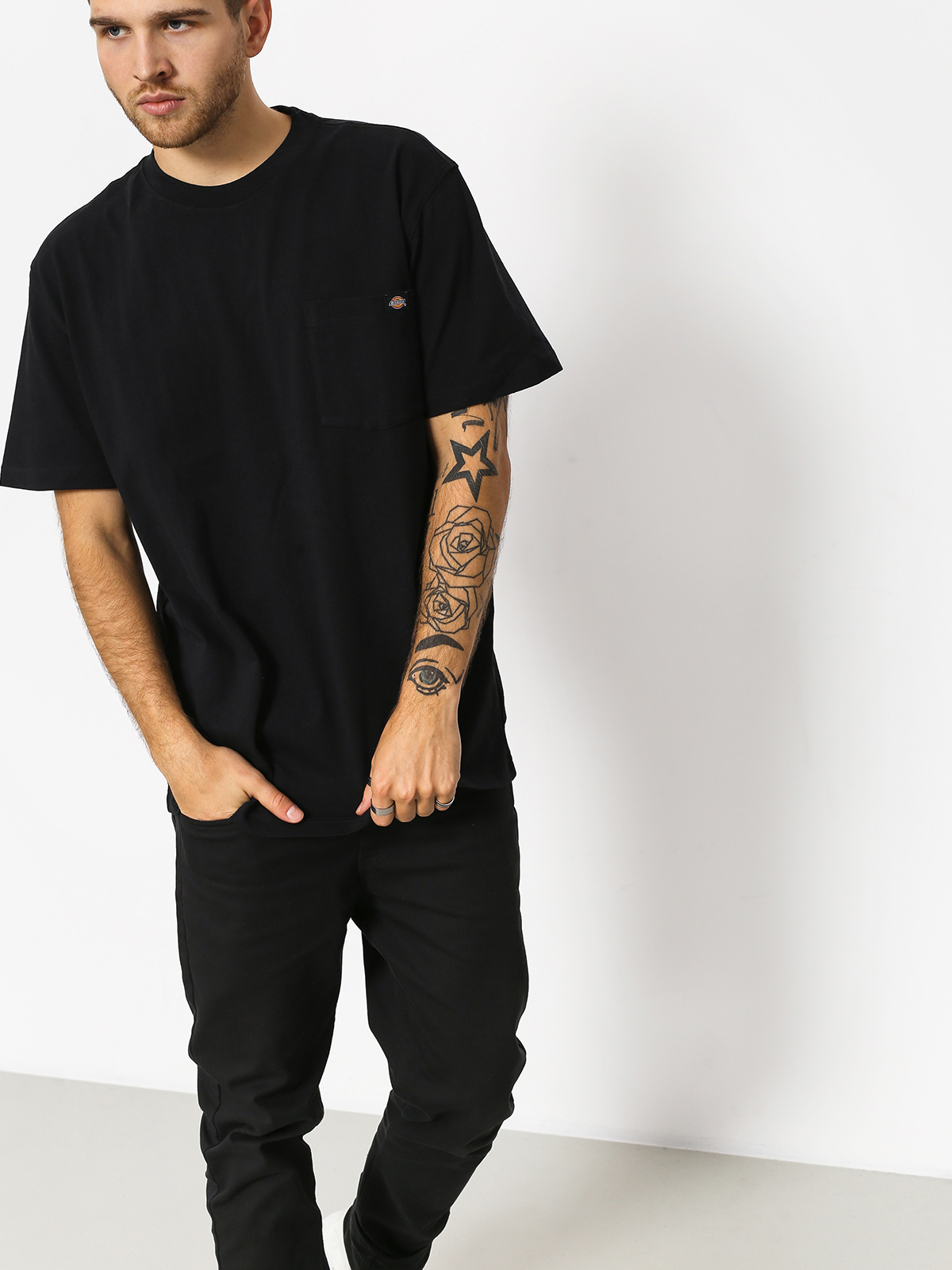 Tričko Dickies Pocket (black)