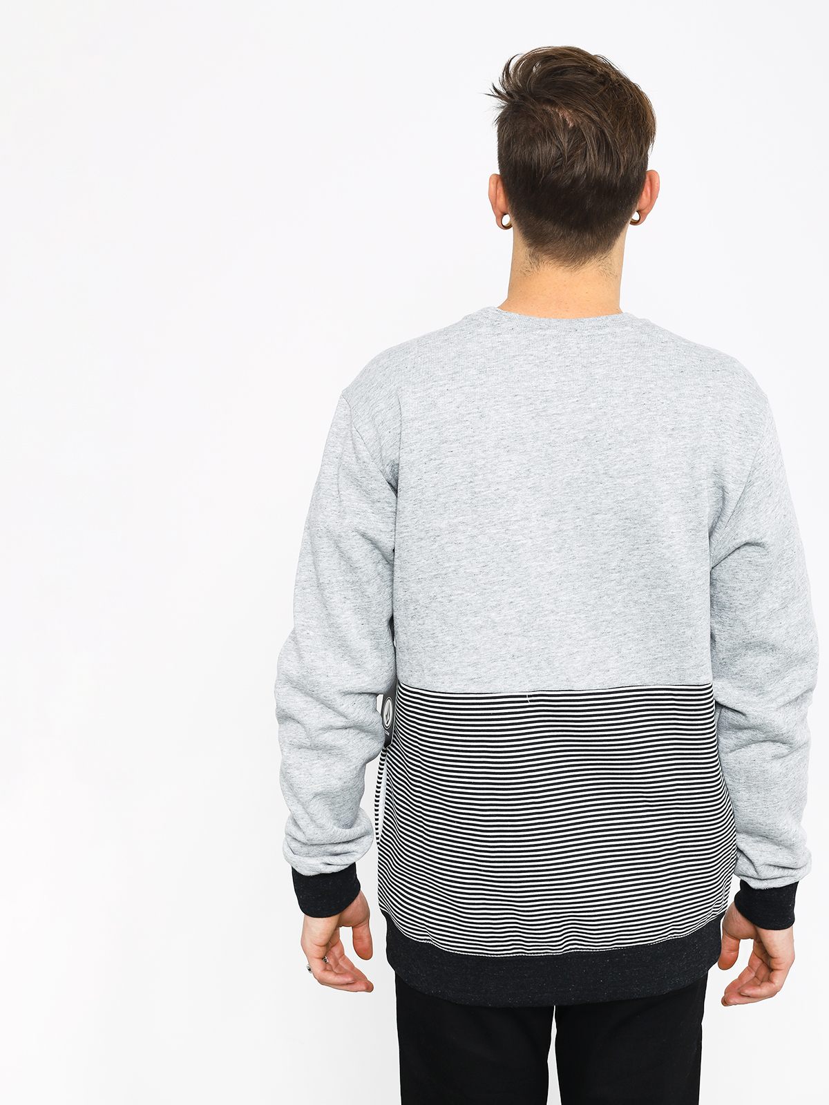 Mikina Volcom Threezy Crew (gry)