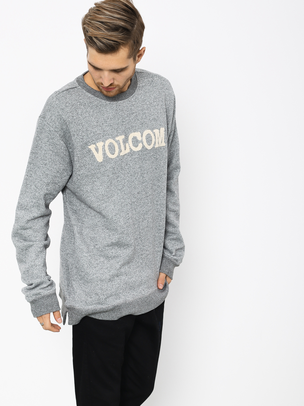 Mikina Volcom Cause Crew (gry)