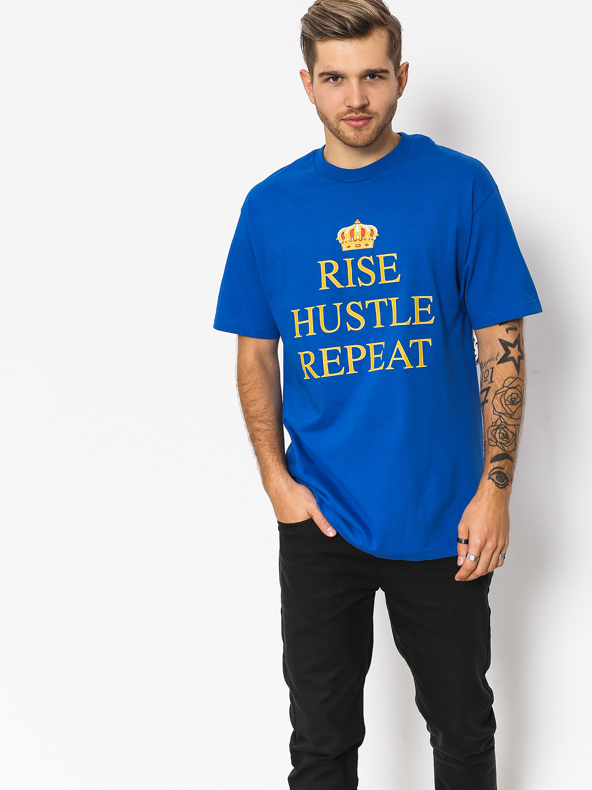 Tričko DGK Rise (royal blue)