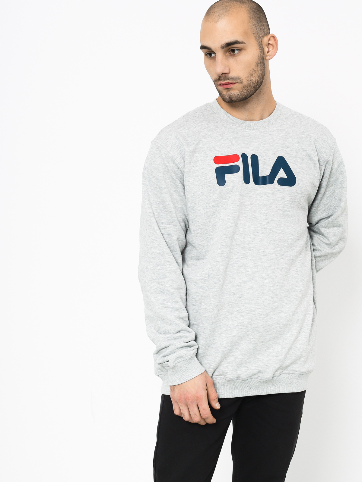 Mikina Fila Pure (light grey mel bros)