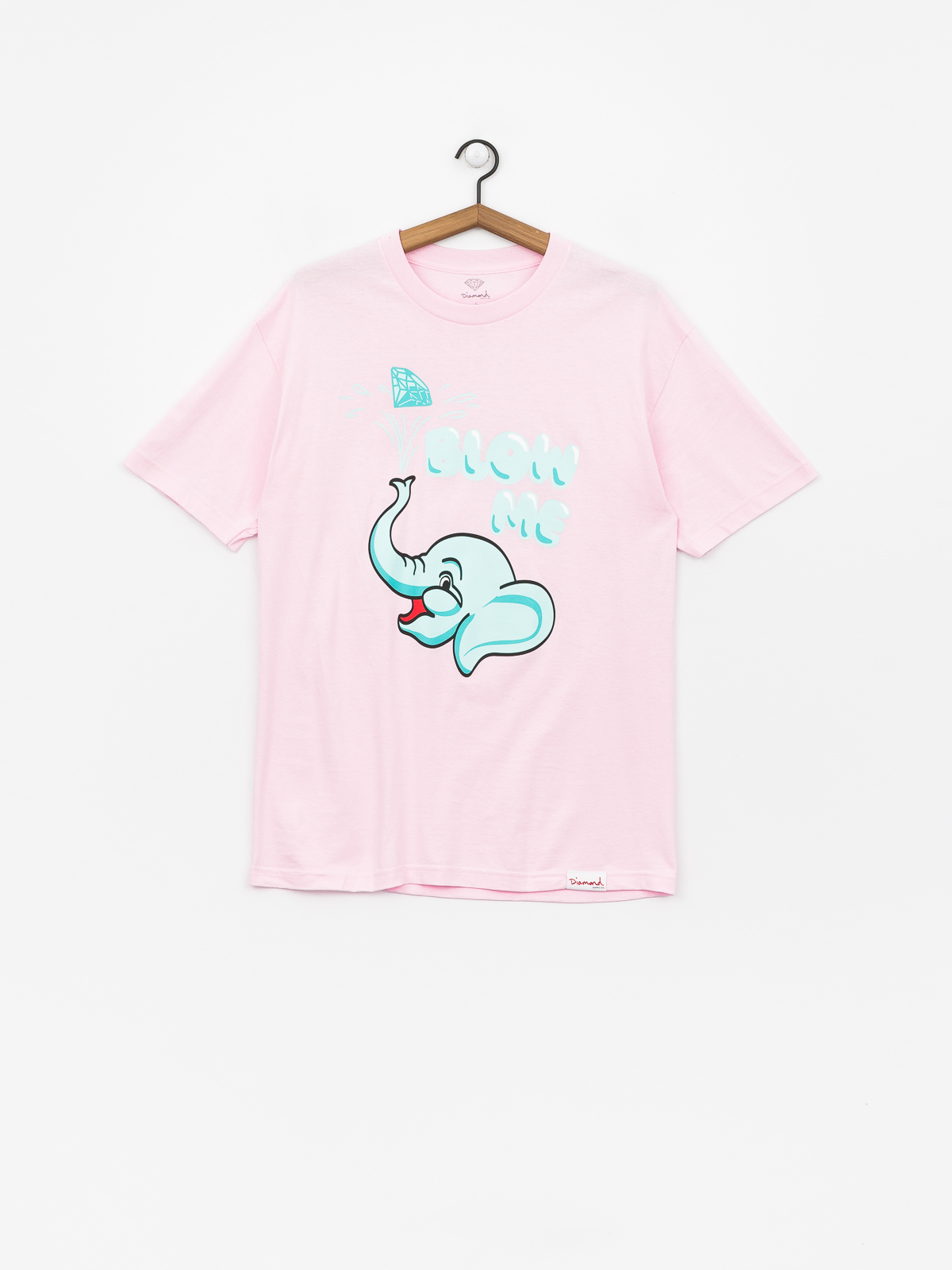 Tričko Diamond Supply Co. Blow Me (pink)