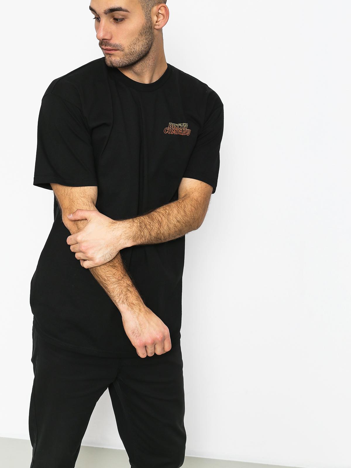 Tričko Brixton Fugle Stt (black)