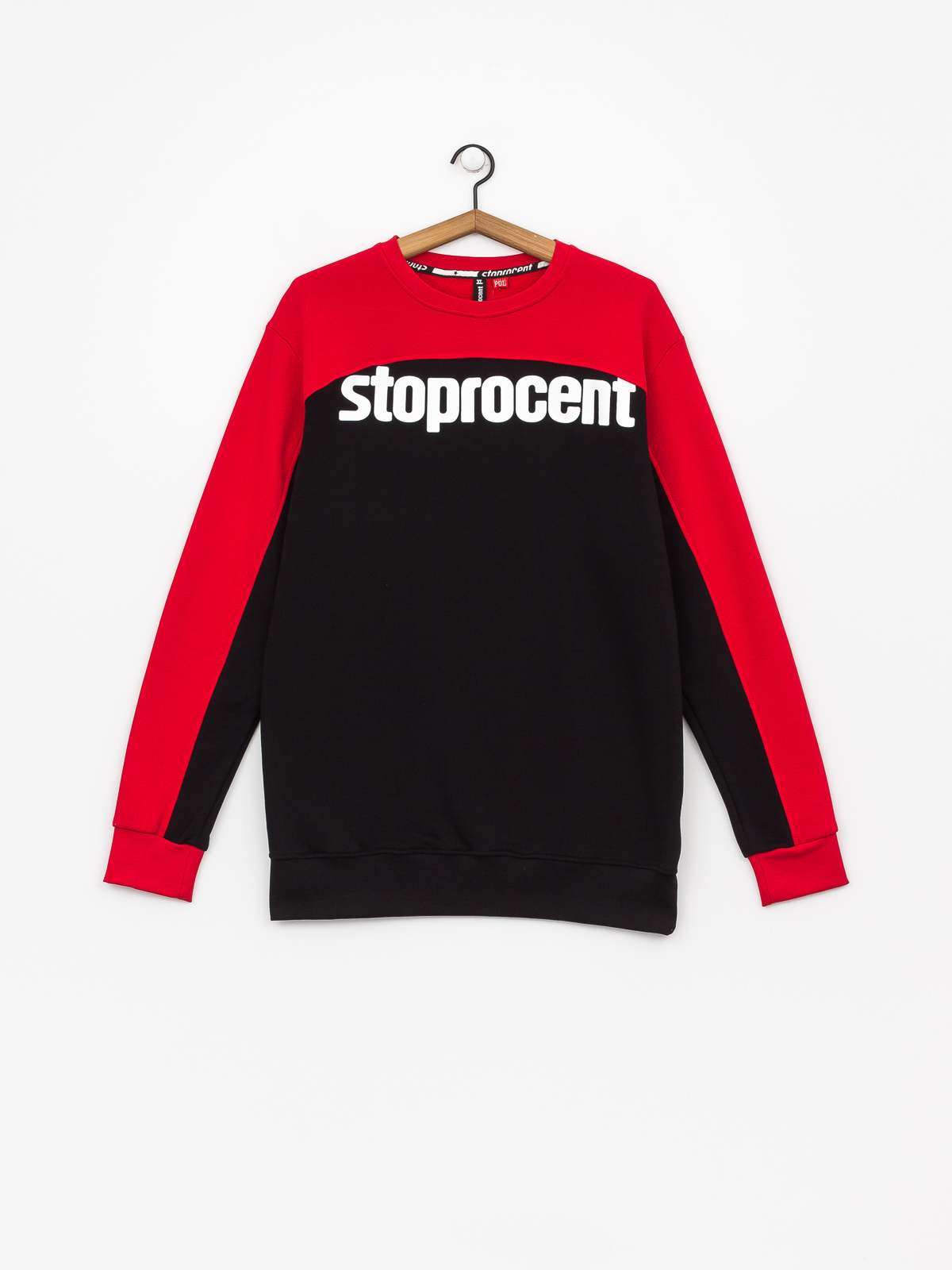 Mikina Stoprocent Bbk Eclipse (black red)