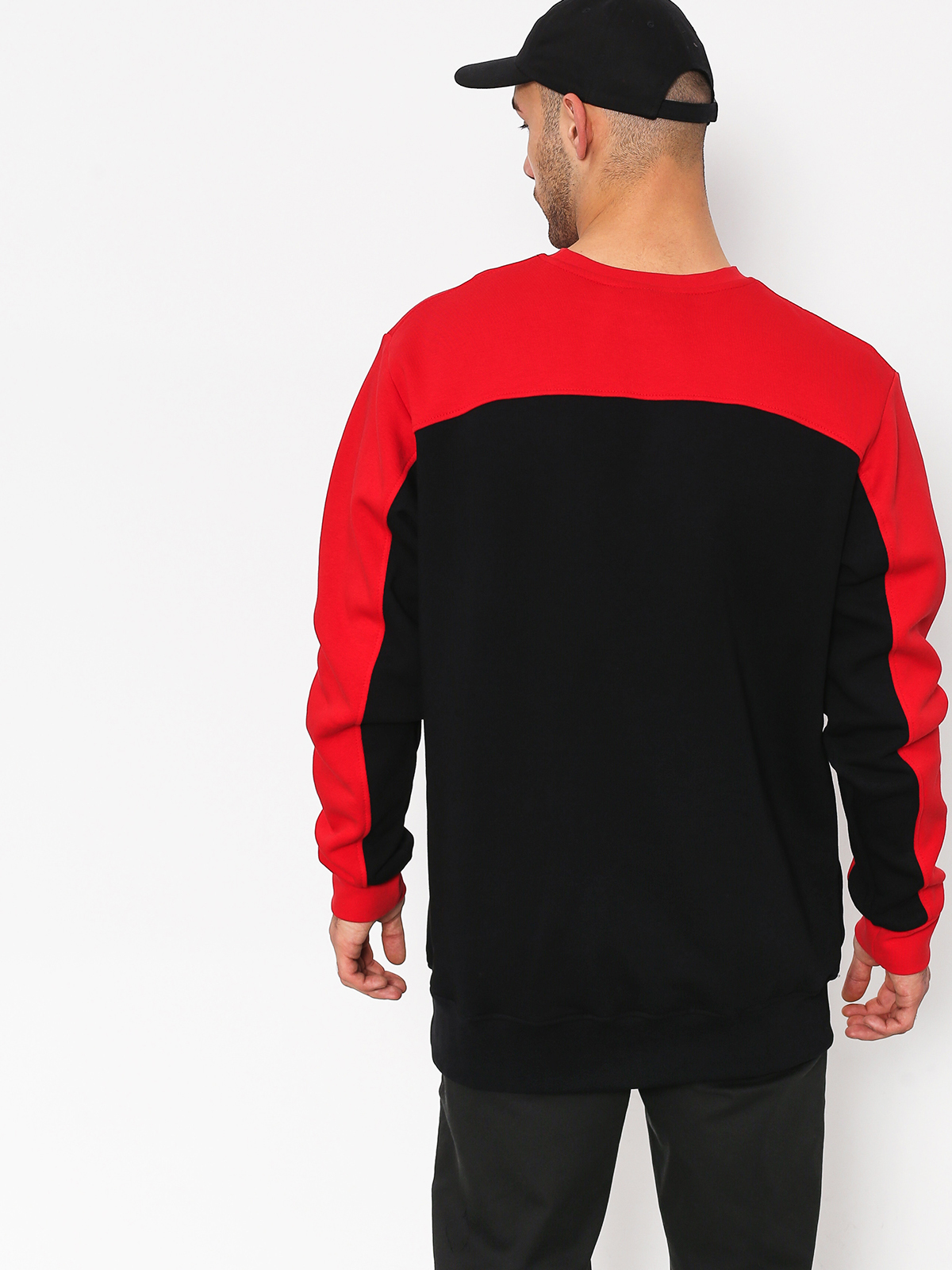 Mikina Stoprocent Bbk Eclipse (black red)