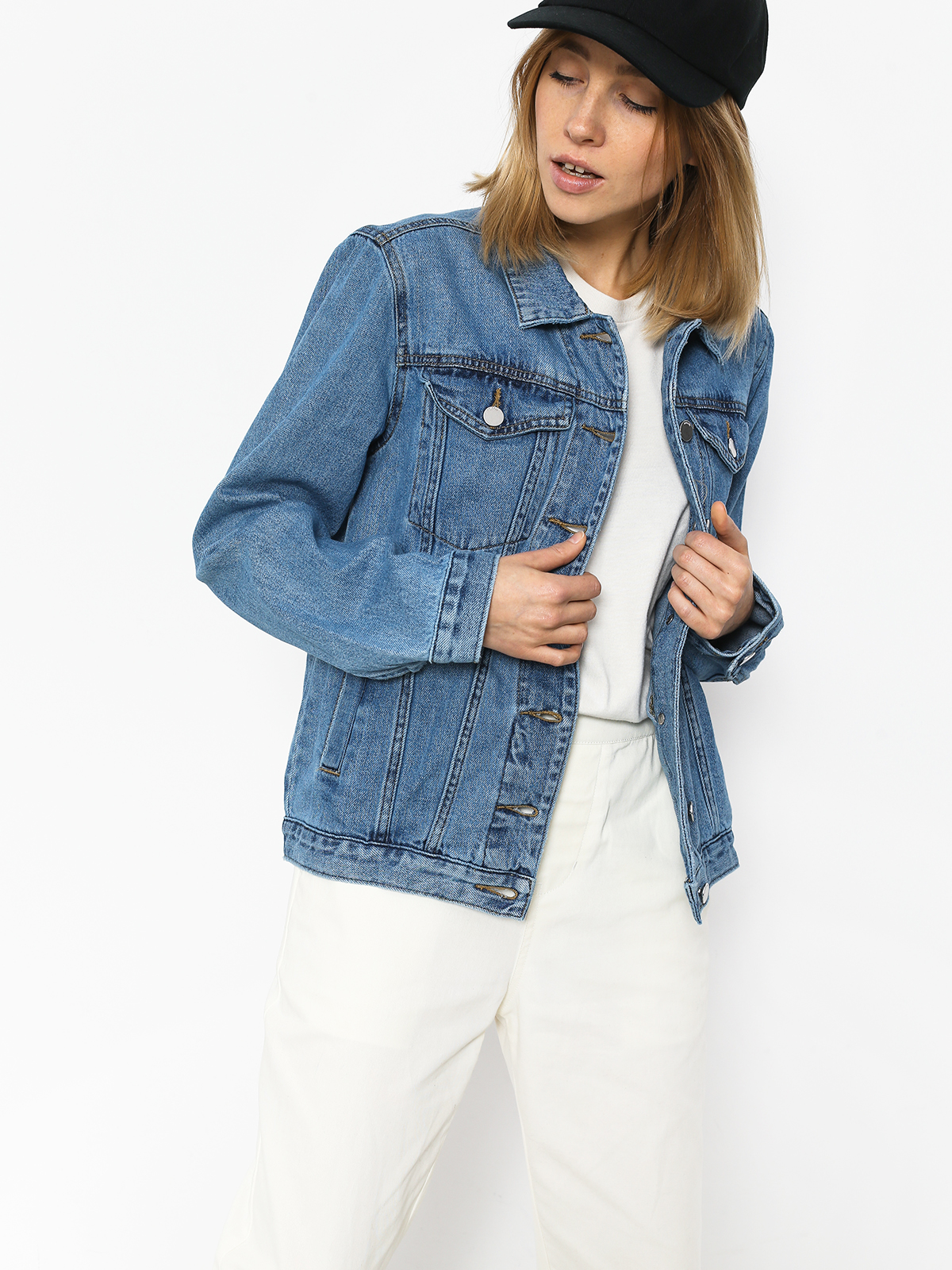Bunda Volcom Gmj Denim Wmn (lbl)
