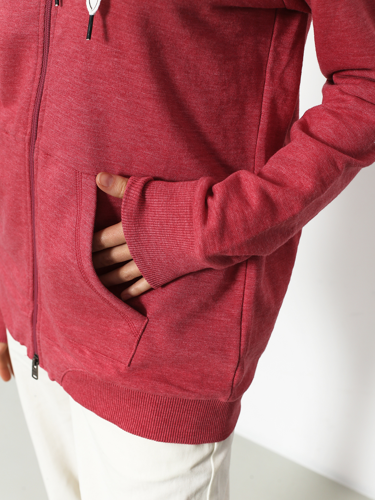 Mikina s kapucí Roxy Dress Like You Re Fla HD Wmn (baroque rose)