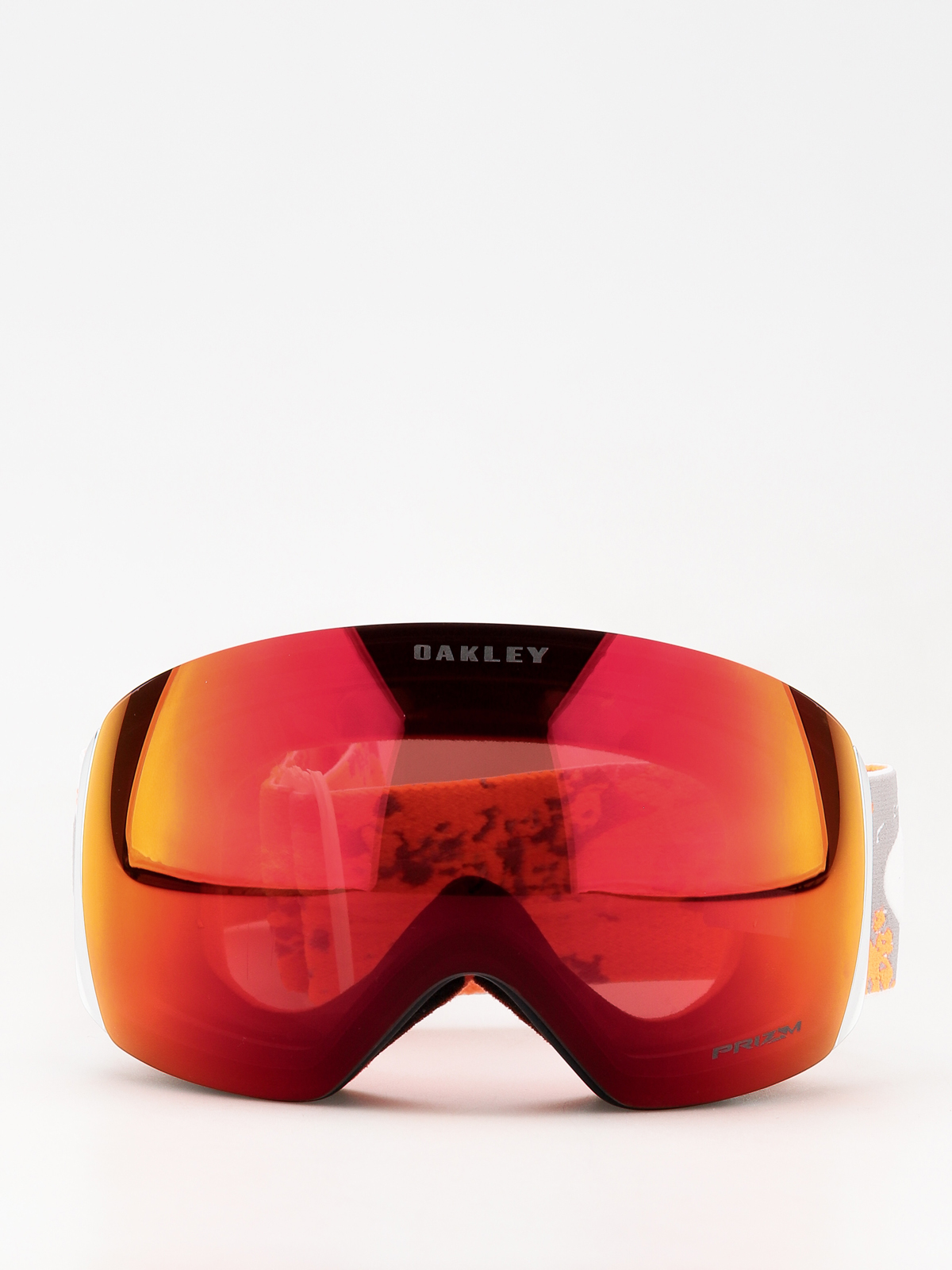 Brýle na snowboard Oakley Flight Deck (arctic fracture orange/prizm snow torch iridium)