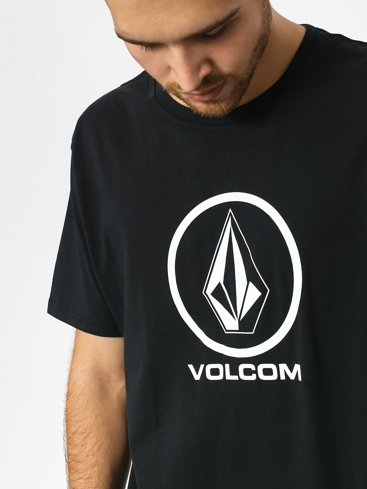 Tričko Volcom Crisp Stone Bsc (blk)