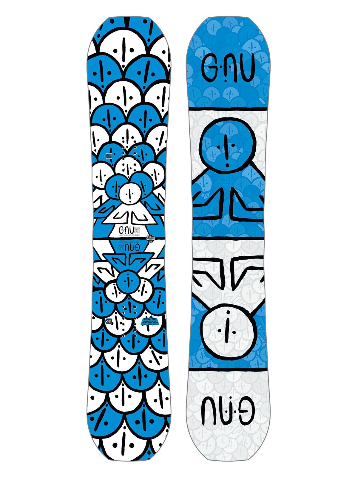 Pánská Snowboard Gnu Asym Fb Head Space C3 (multi)