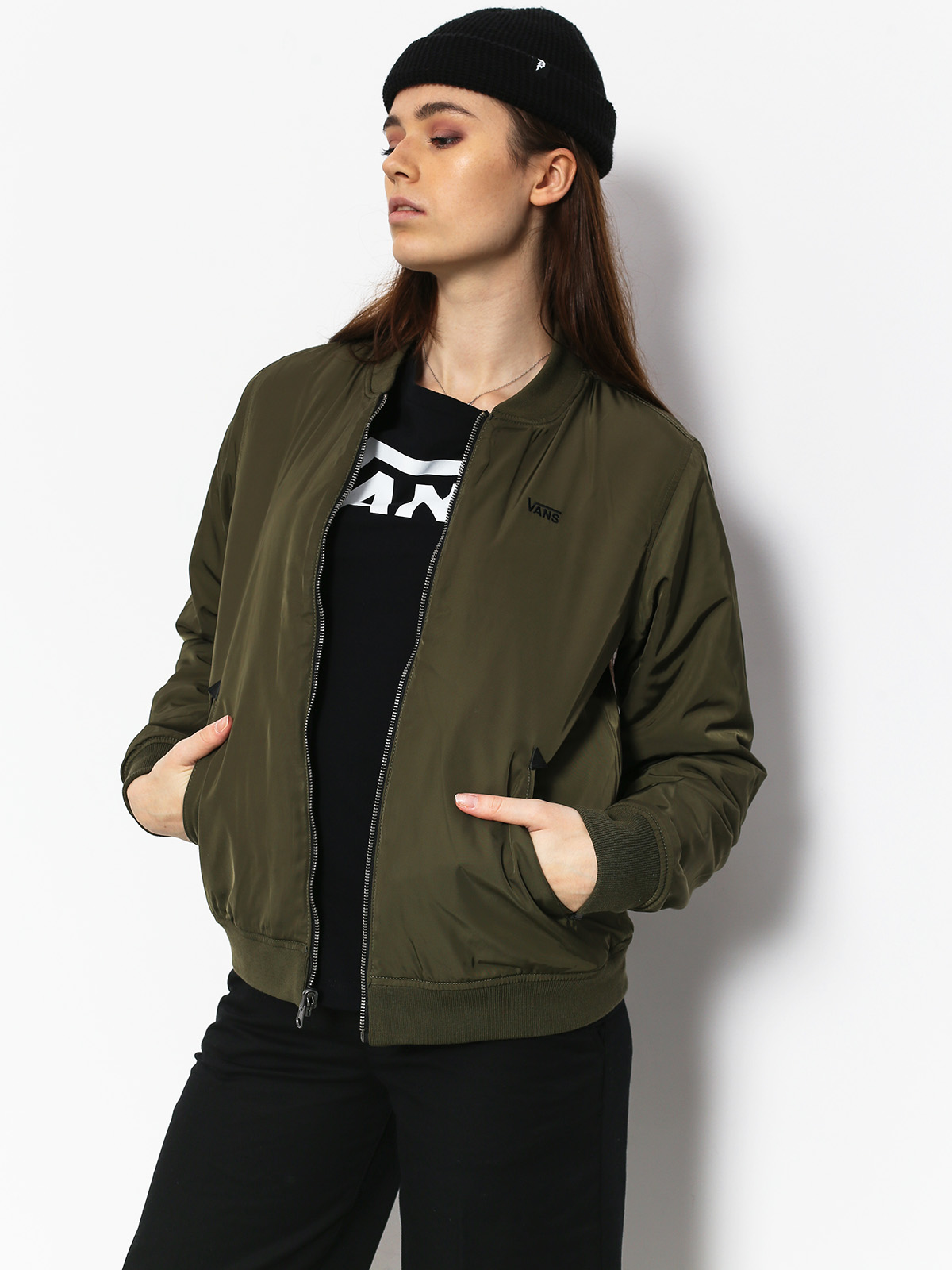 Bunda Vans Maverick Wmn (grape leaf)