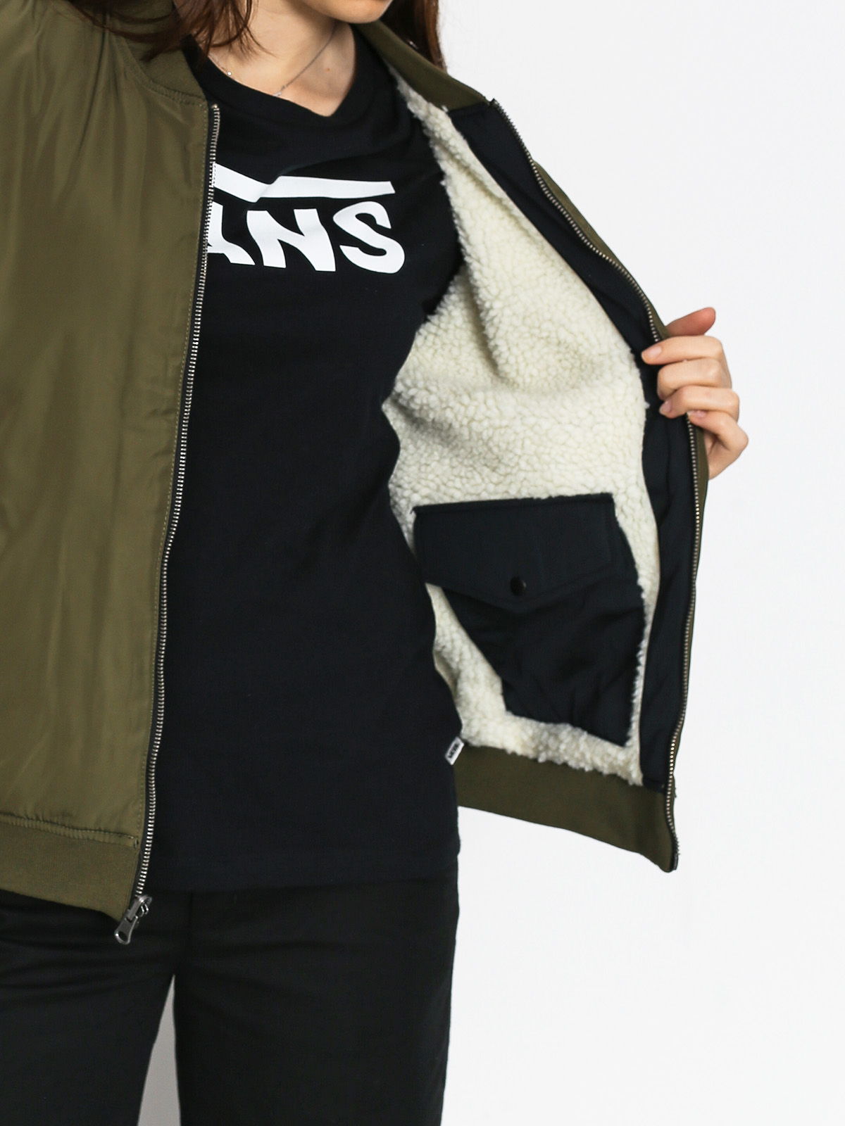 Bunda Vans Maverick Wmn (grape leaf)