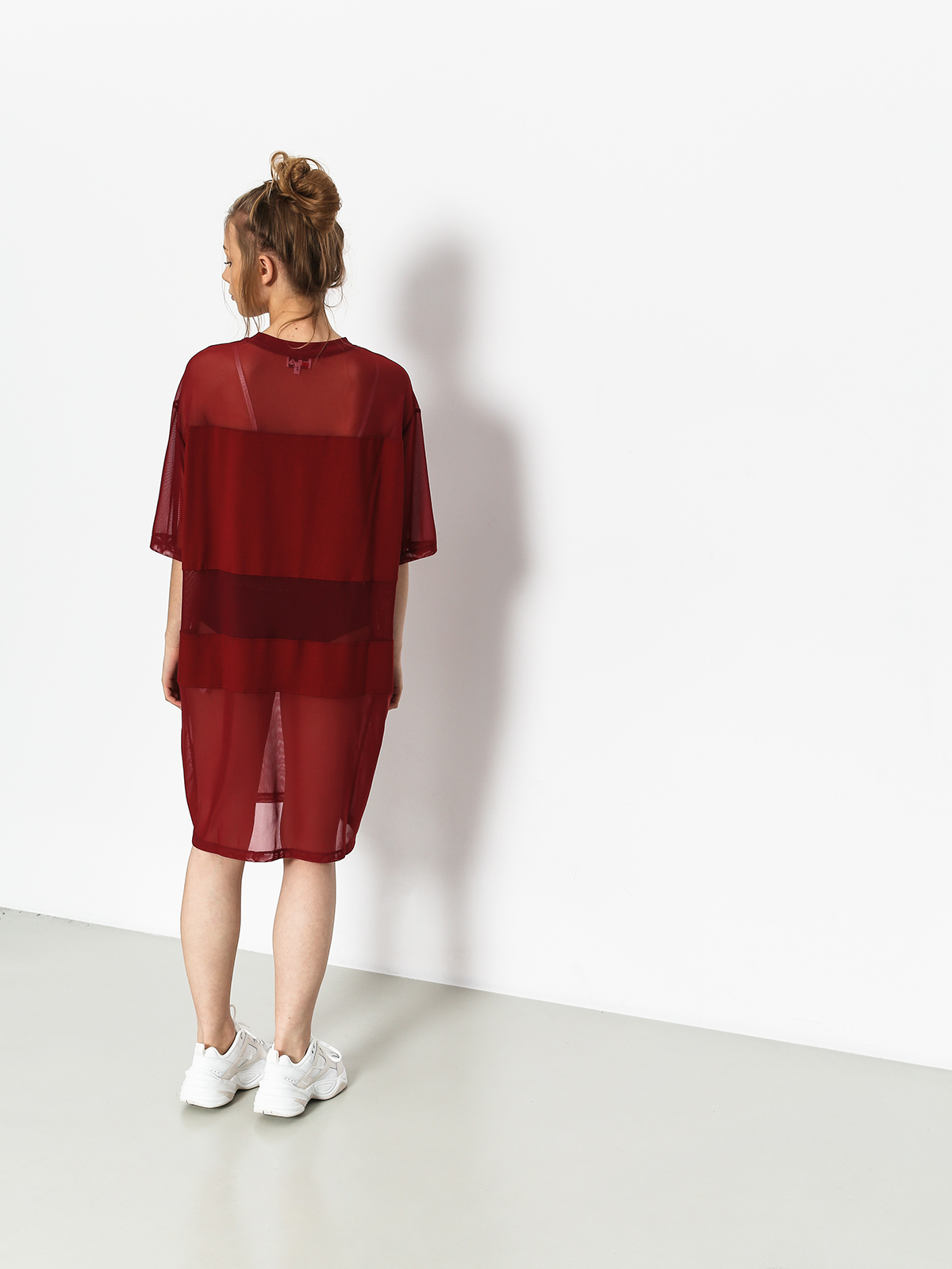 Šaty  Fila Emily Tee Dress Wmn (merlot)