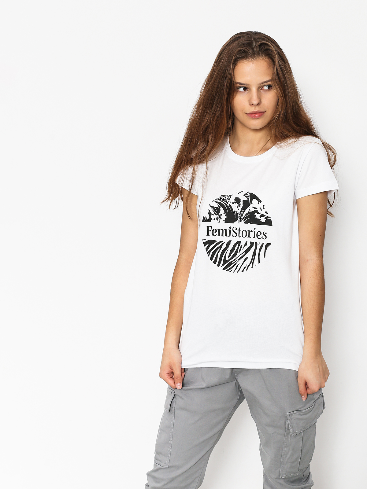 Tričko Femi Stories Tulip Wmn (wht)