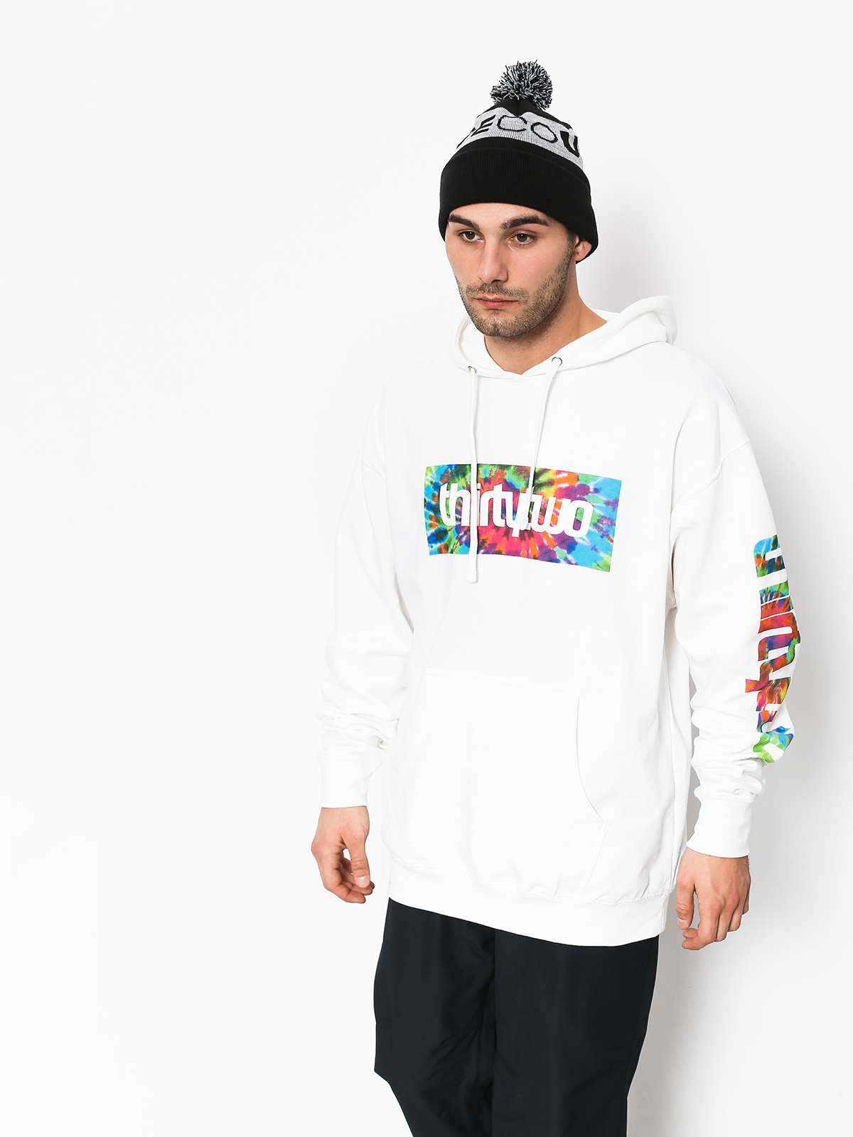 Mikina s kapucí ThirtyTwo Team HD (tie dye)