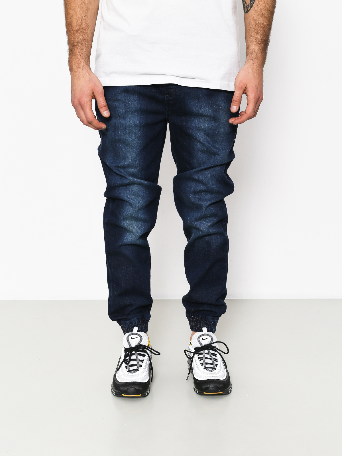 Kalhoty Stoprocent Classic Jeans Joggers (dark blue)