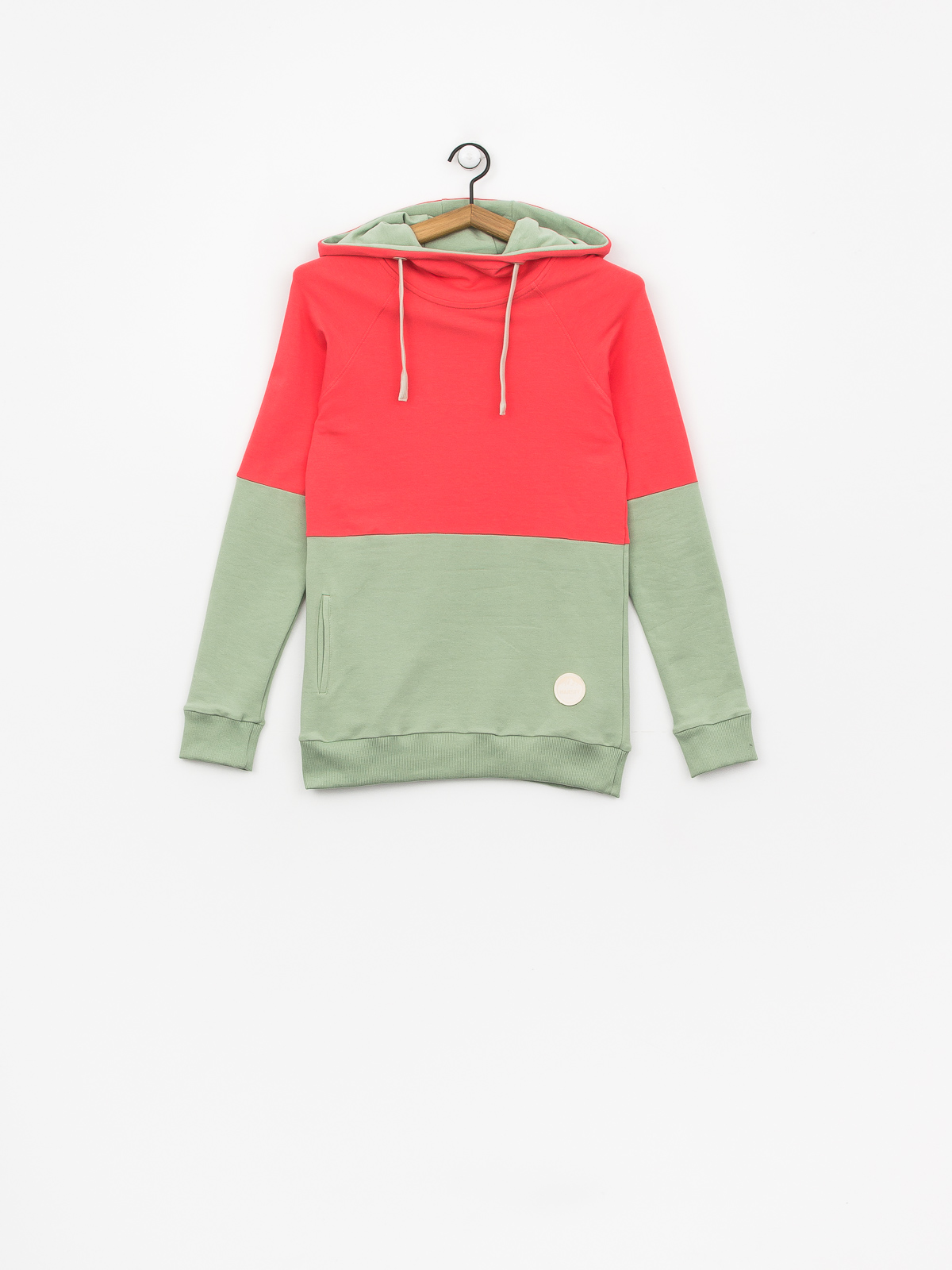 Mikina s kapucí Majesty Flipside Lady Wmn (pink/mint)