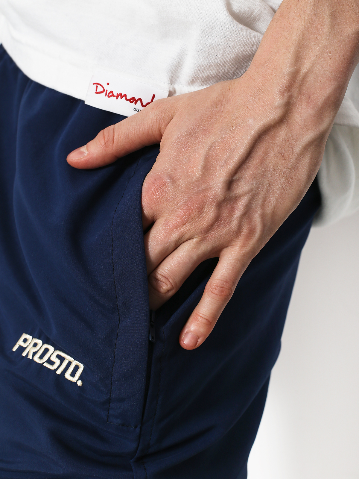 Kalhoty Prosto Track East (dark navy)