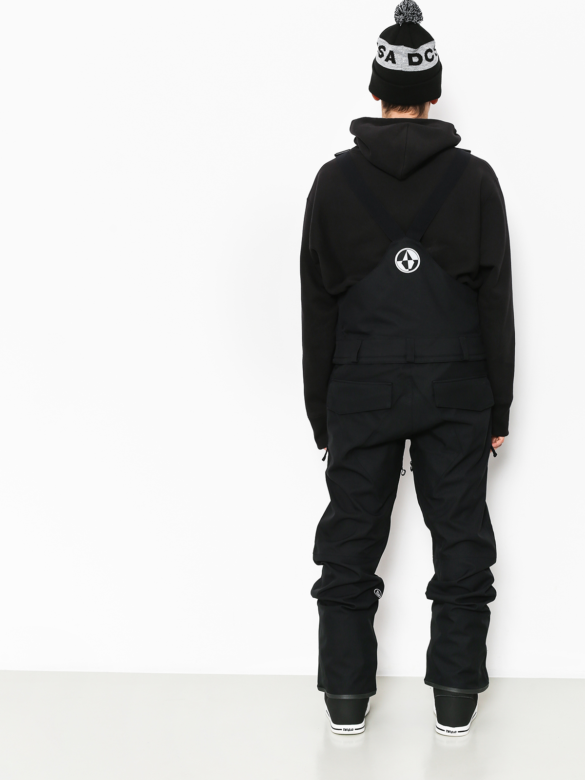 Pánské Snowboardové kalhoty  Volcom Roan Bib Overall (blk)