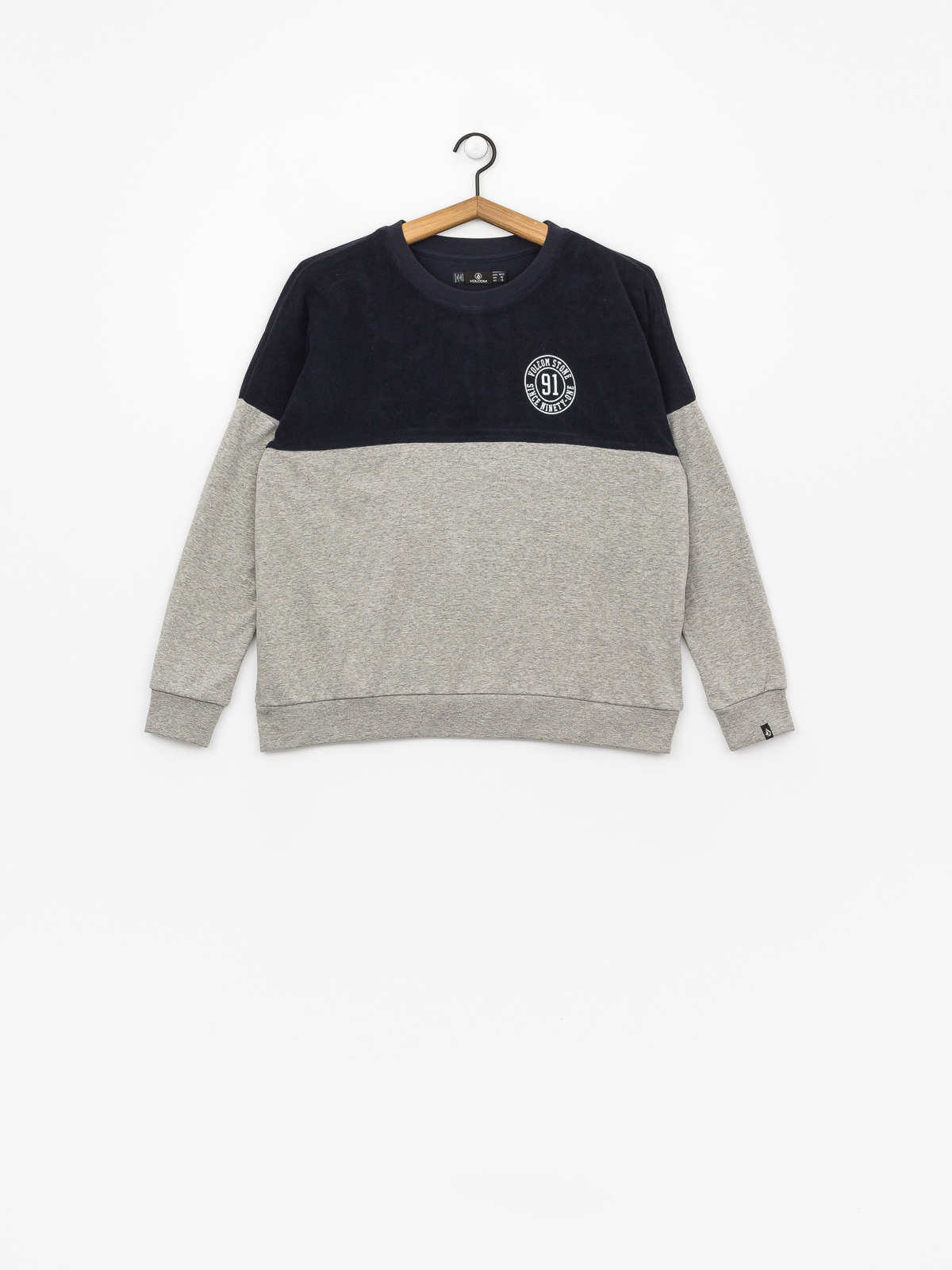 Mikina Volcom Blocking Crew Wmn (snv)