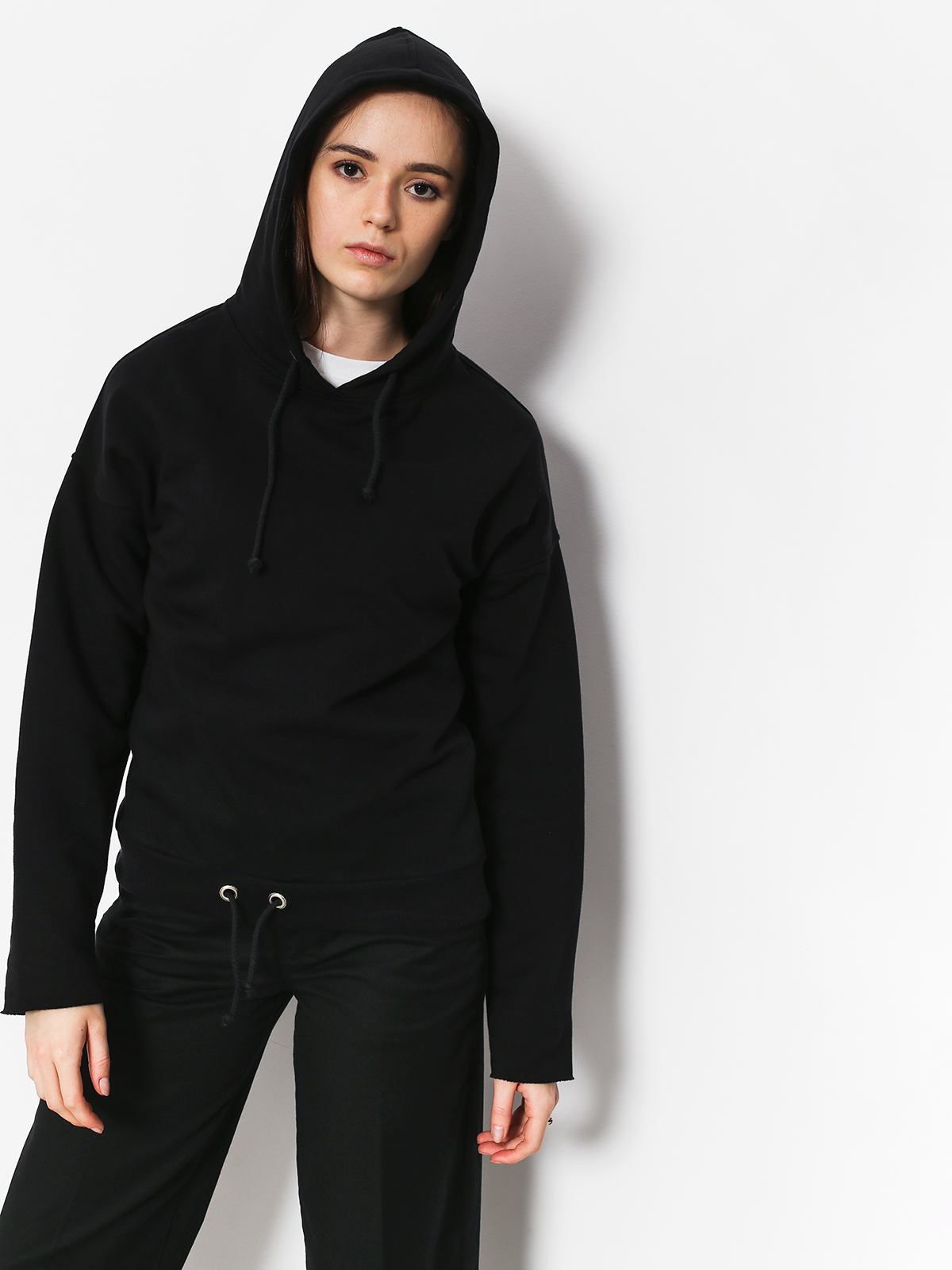 Mikina s kapucí Cat The Hive Back HD Wmn (black)