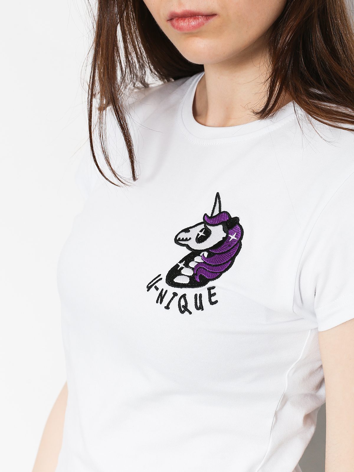 Tričko Stoprocent Unicorn Wmn (white)