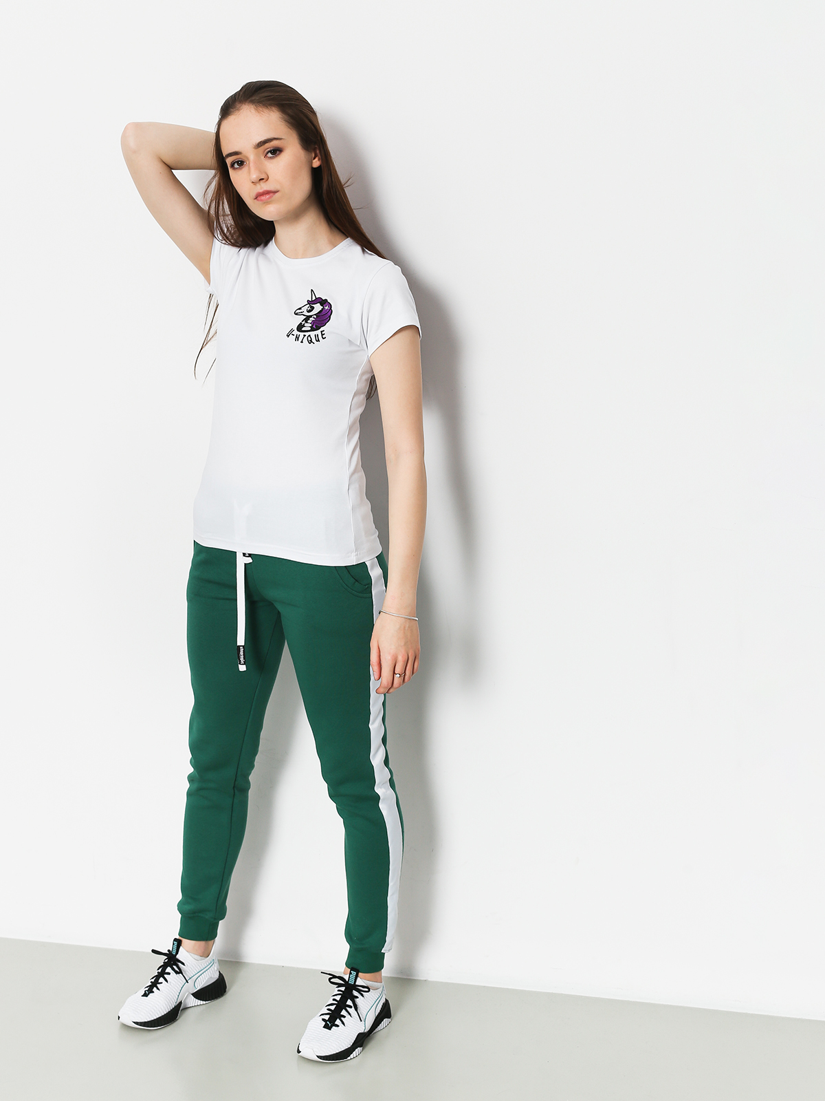 Tričko Stoprocent Unicorn Wmn (white)