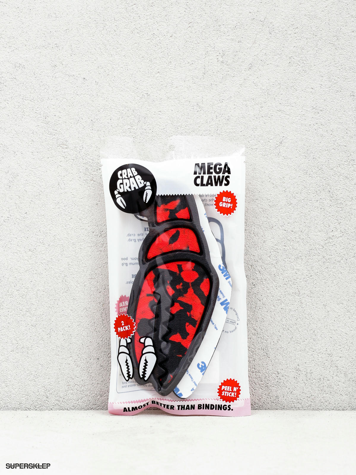 Podložka Crab Grab Mega Claws (black/red)