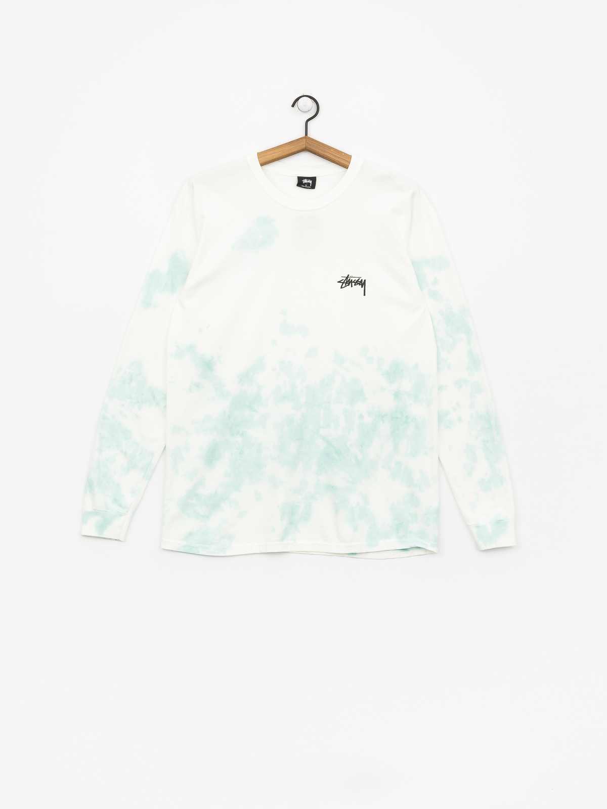 Triko Stussy Small Stock Td (natural/blue)