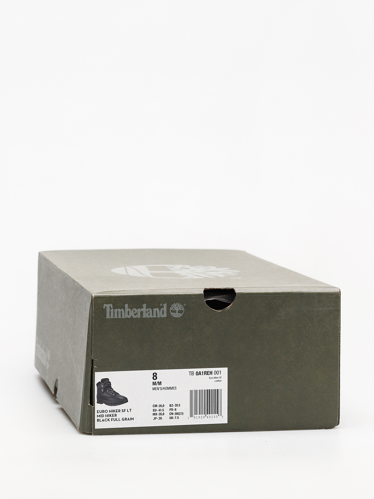 Zimní boty Timberland Euro Hiker Sf Leather (black)